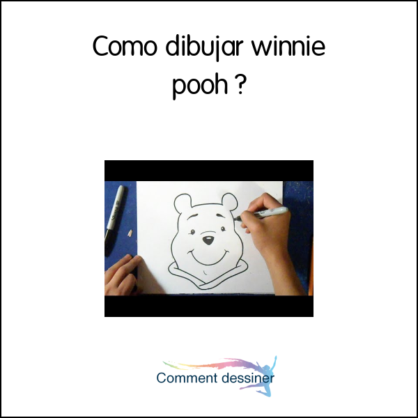 Como dibujar winnie pooh